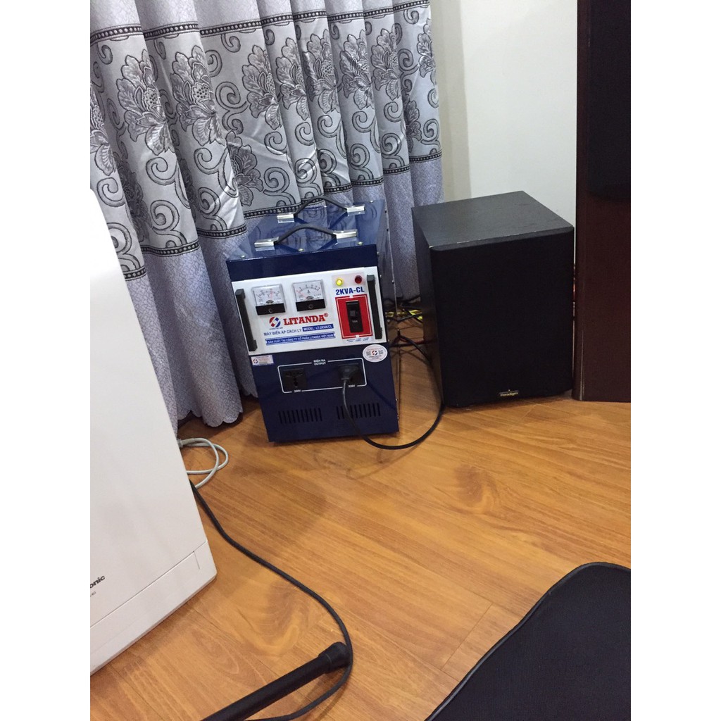 Biến Áp Cách Ly 2KVA 2KW Litanda Dây Đồng