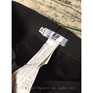 Quần legging HM có gân giữa (kèm ảnh thật)