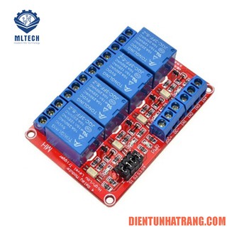 Module Relay 4 Kênh 5V có Opto cách ly