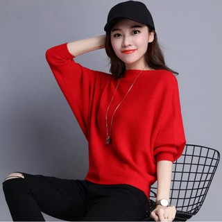 Áo len cánh dơi phong cách D778