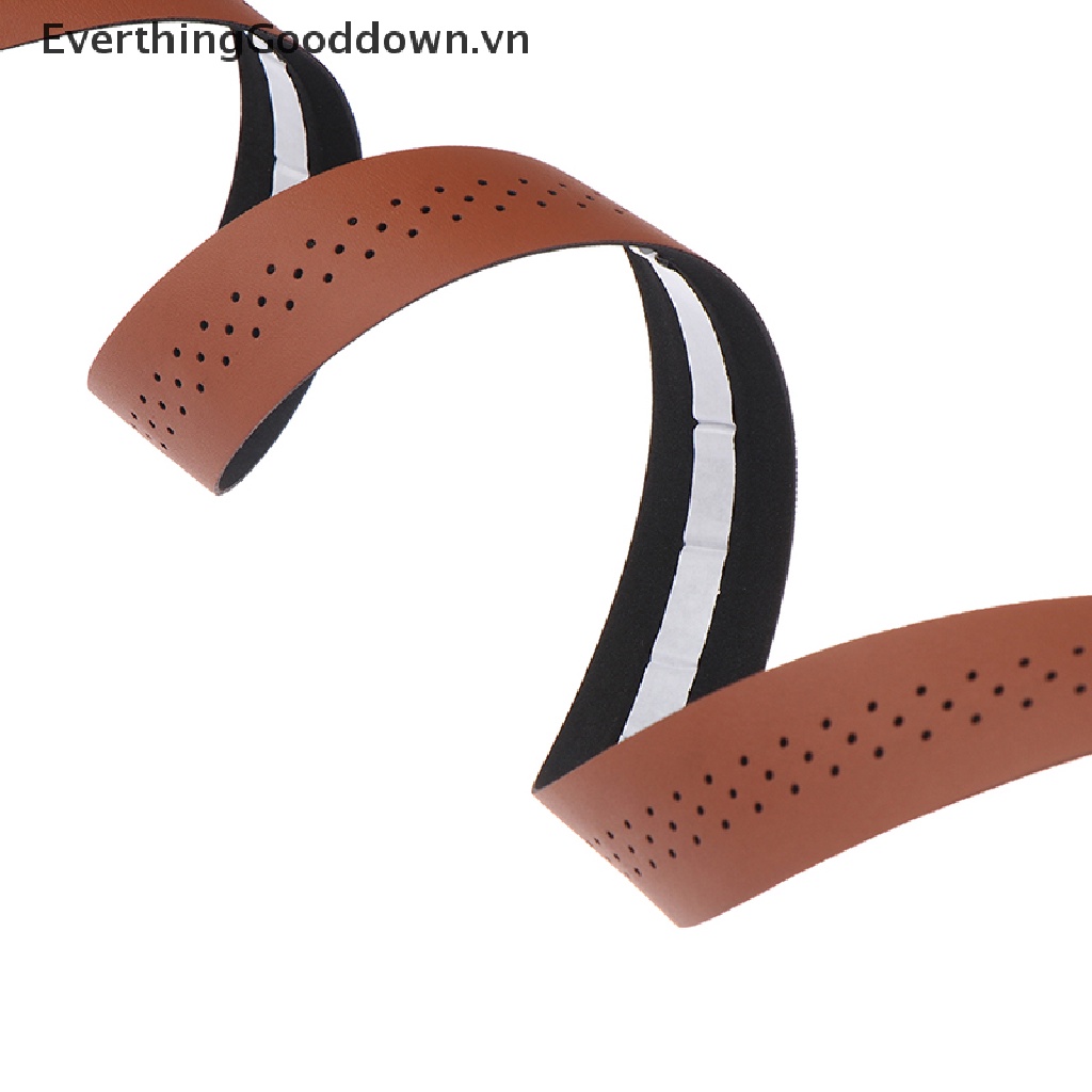 Everthinggooddown Băng Quấn Tay Lái Xe Đạp Bằng Da PU Mềm Mại Thoáng Khí