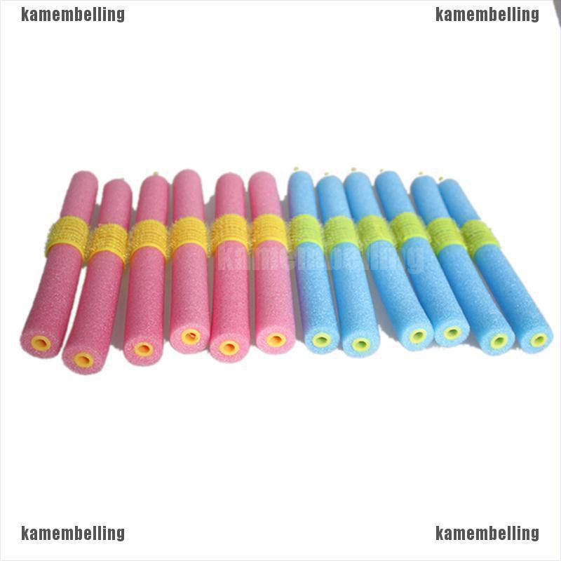 Bộ 12 Lô Cuốn Tóc Xốp Mềm Mại Tiện Dụng