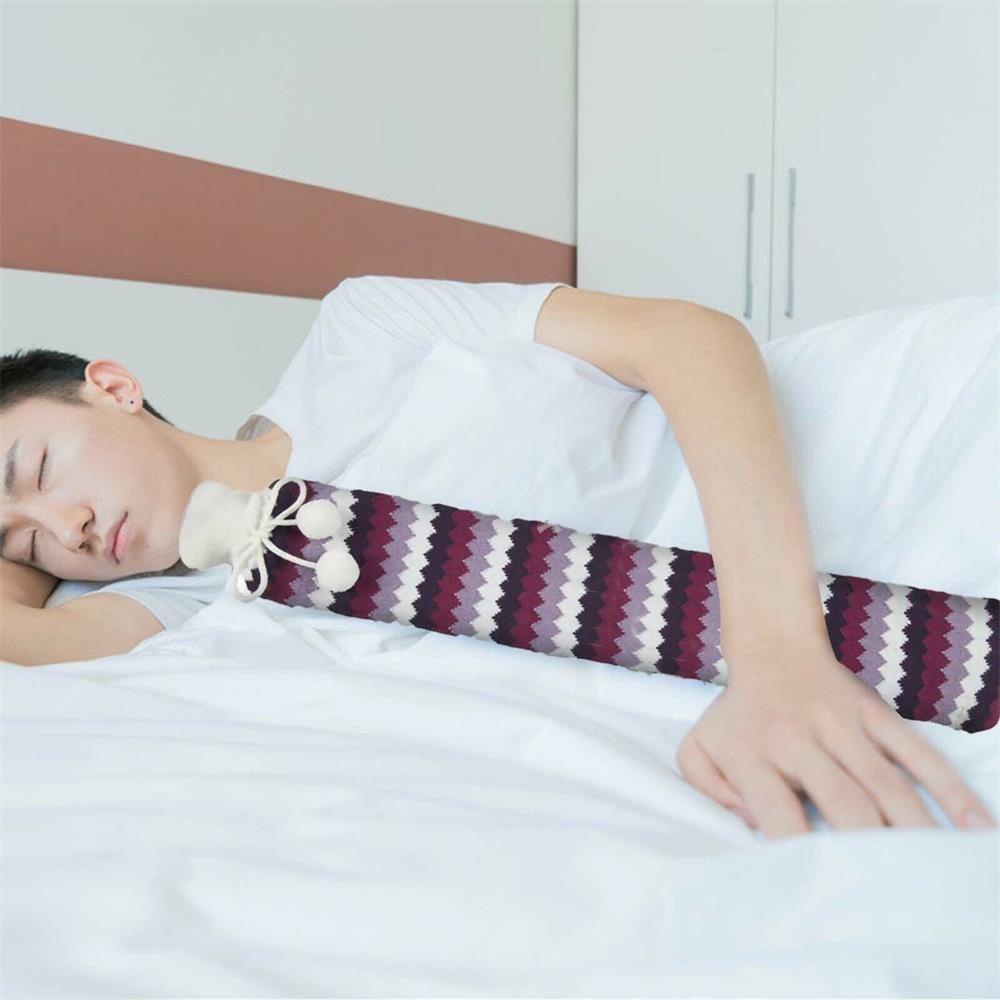 Túi Chườm Nóng Giả Lông Thú Màu Trơn Có Vỏ Bọc Giữ Ấm Tay Tháo Rời Được Tiện Lợi