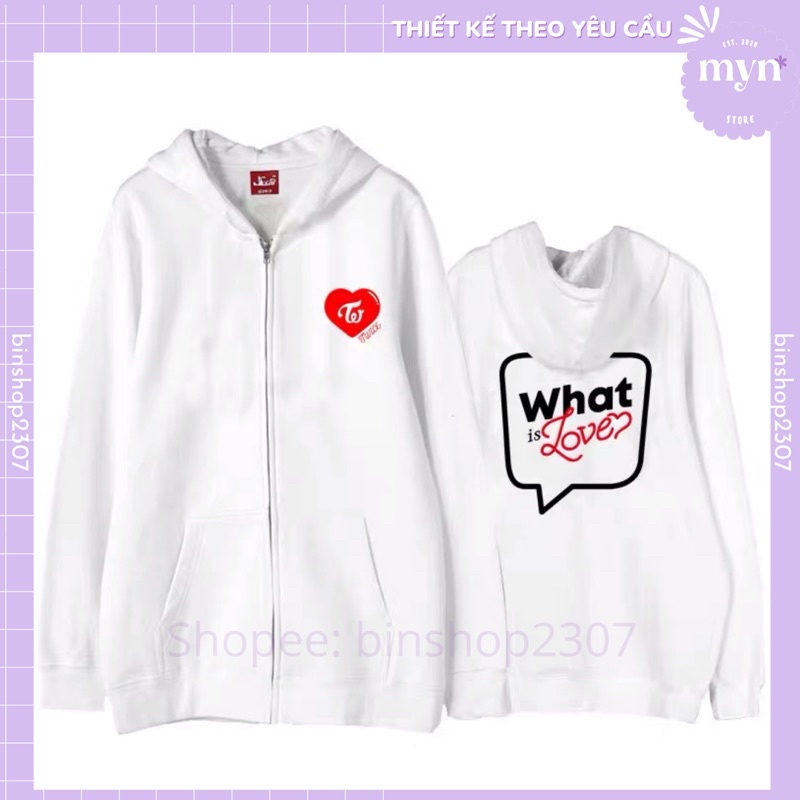 Áo Khoác TWICE, Áo Khoác What Is Love Đủ Size