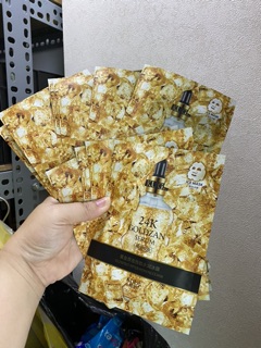 10 miếng - Mặt nạ lụa 24k Goldzan cao cấp