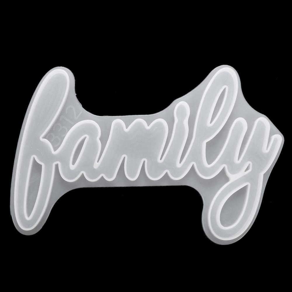 Khuôn Nhựa Làm Đồ Gia Đình Hình Chữ Joye|Khuôn Làm Epoxy Trang Trí Nhà Cửa