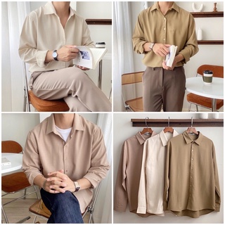 SANTÉ STUDIO - Áo sơ mi nam trơn basic - DAILY SHIRT.