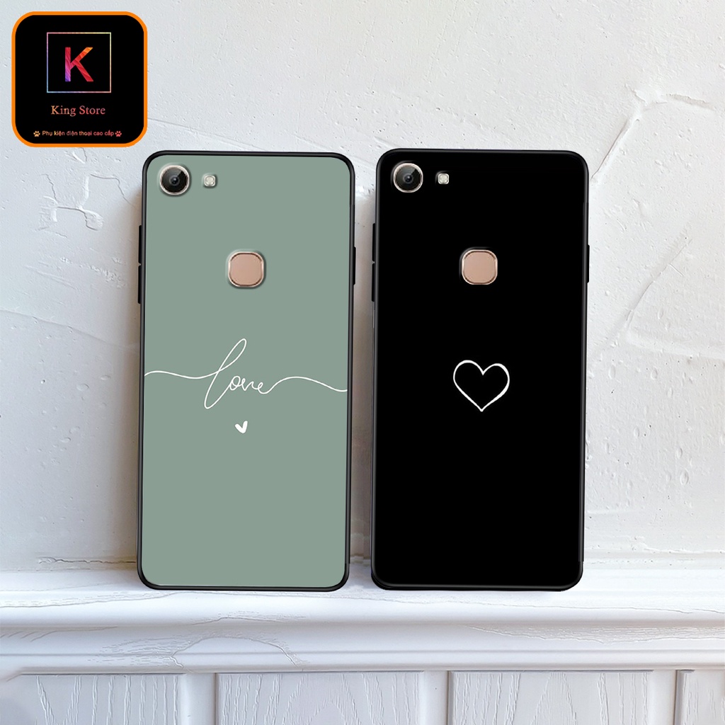 Ốp lưng Vivo Y71 - Vivo Y81 - Vivo Y83 - Ốp in hình Trái tim  siêu dễ thương