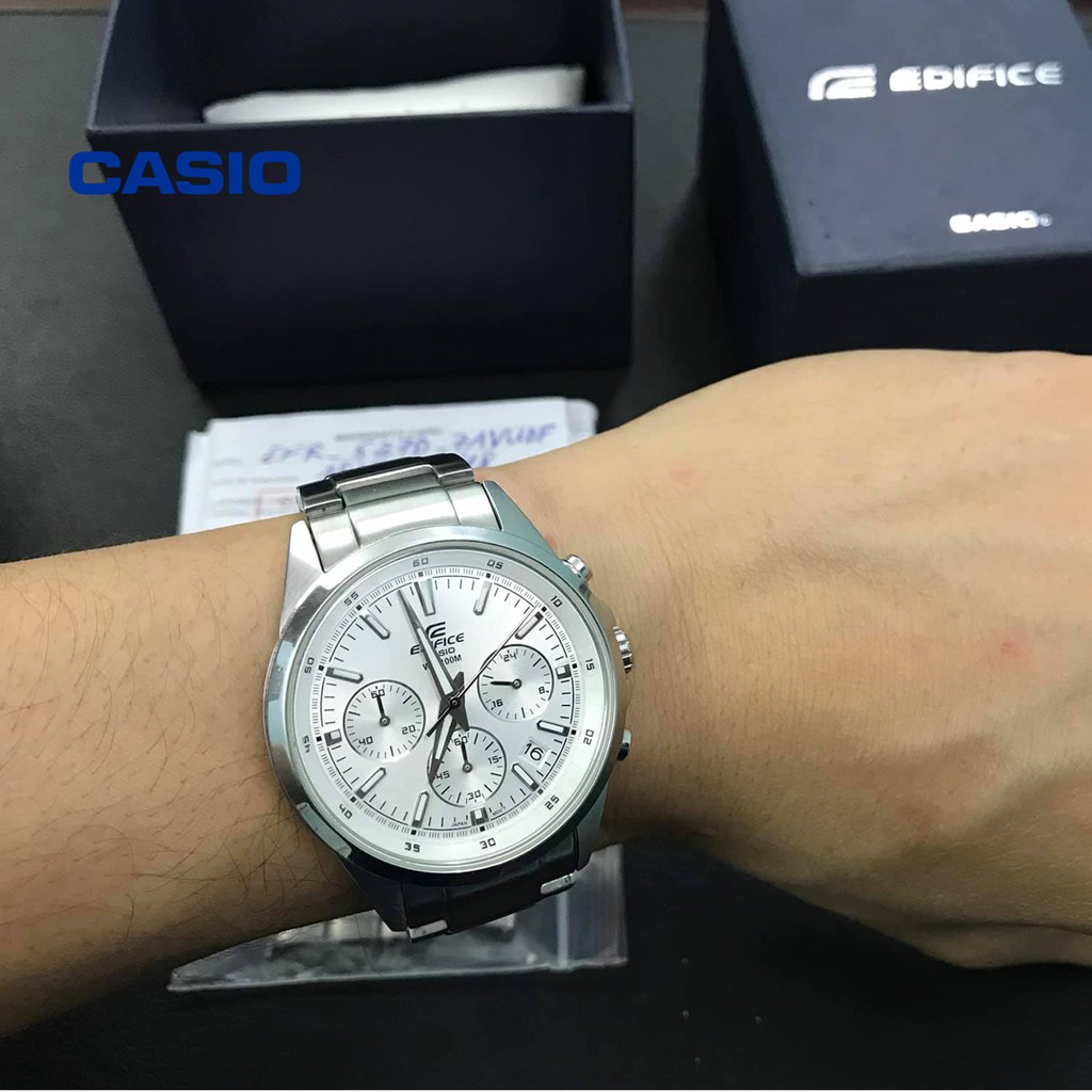 Đồng hồ nam CASIO Edifice EFR-527D-7AVUDF chính hãng - Bảo hành 1 năm, Thay pin miễn phí