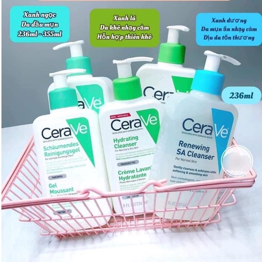 Sữa rửa mặt Creave