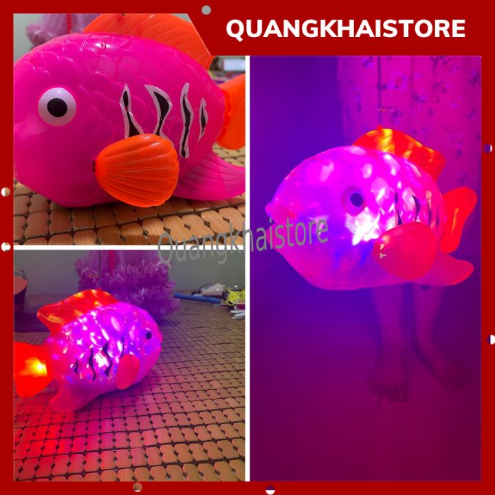 Đèn lồng cá gáy loại to-Đồ chơi trung thu cho bé