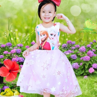 Váy elsa cho bé gái 10-30kg