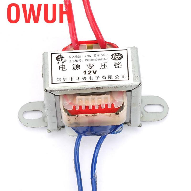 Máy Biến Áp Ac 12v/24v Đầu Ra 220v 50hz