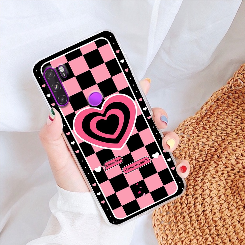 Ốp Lưng VSMART ACTIVE 1 - ACTIVE 1 PLUS - ACTIVE 3 ,  In Hình &quot;Black Haeart&quot; Phong Cách Đẹp.