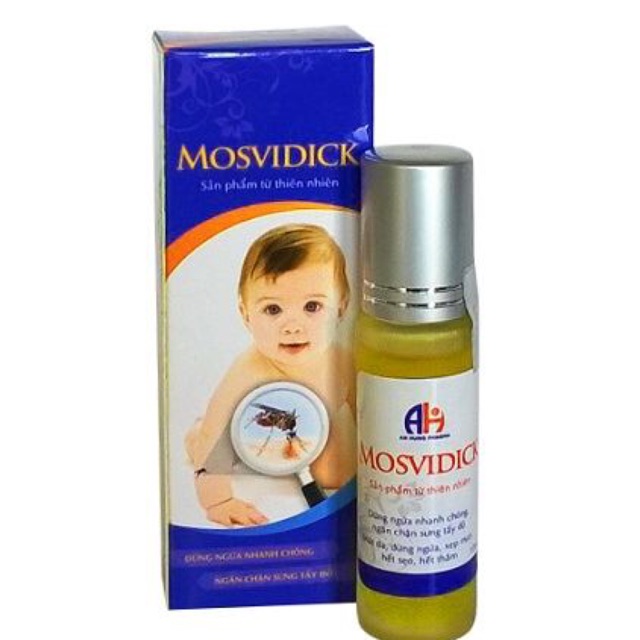 Dầu trị muỗi đốt, côn trùng cắn Mosvidick