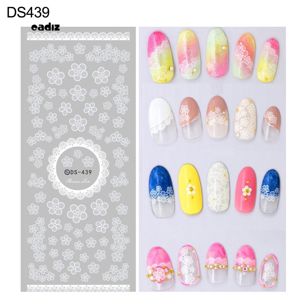 Decal trang trí móng chuyển nước nhiều kiểu thời trang