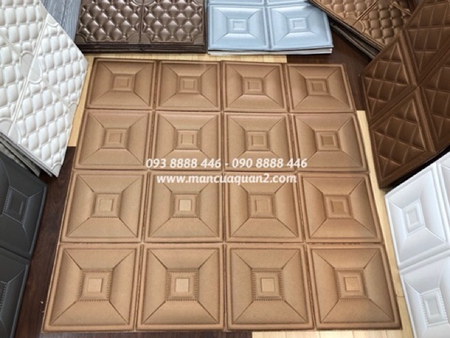 (Miền Nam) Xốp dán tường giả da loại 1 dày | BigBuy360 - bigbuy360.vn