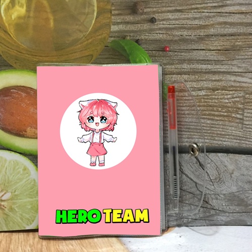 Sổ tay Hero Team (Tặng kèm cây bút viết) Mẫu 03