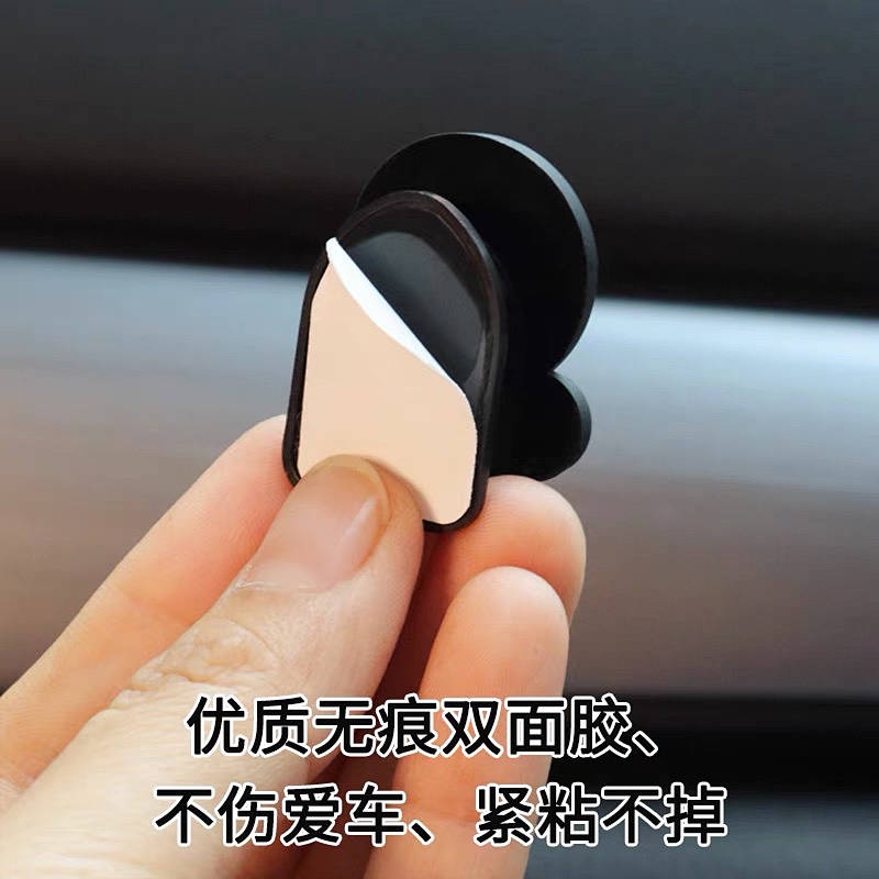 Móc treo đồ dán dính trang trí nội thất xe hơi hình hoạt hình League of Legends sáng tạo oNfT