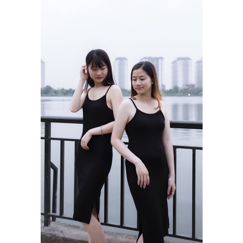 váy  hai dây thời trang mùa hè Hàn Quốc quyến rũ cho nữ ( amhr mẫu thật 100%) | BigBuy360 - bigbuy360.vn