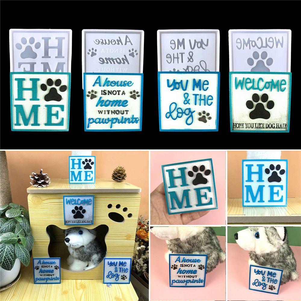 MAG Khuôn Nhựa Làm Trang Sức Hình Ngôi Nhà Thú Cưng