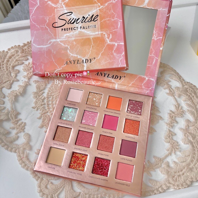 Bảng mắt ANYLADY Sunrise 16 ô