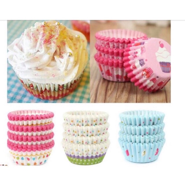 Cupcake giấy mềm 7cm (50c)