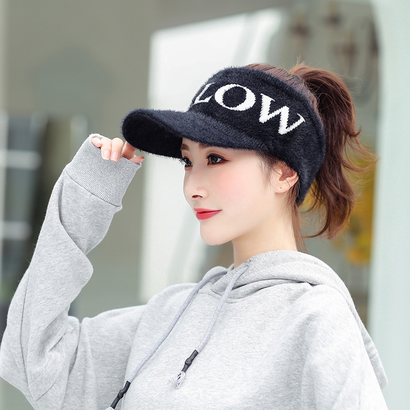 Japanese fashion trend female hollow hat