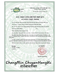 Canxi bầu ostelin 130v.