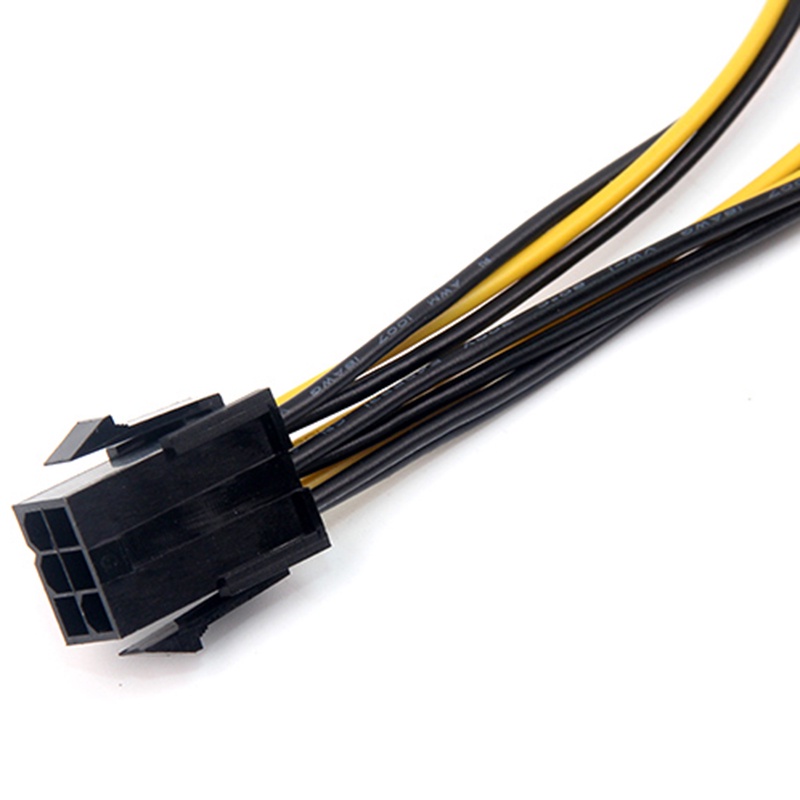 Dây Cáp Nguồn 6P Sang Molex 4P 6P Male Sang Ba 4 Pin Đồ Họa