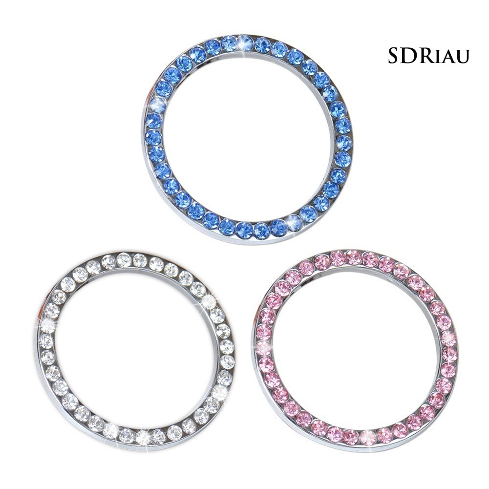 Vòng trang trí đính đá cho nút khởi động xe hơi