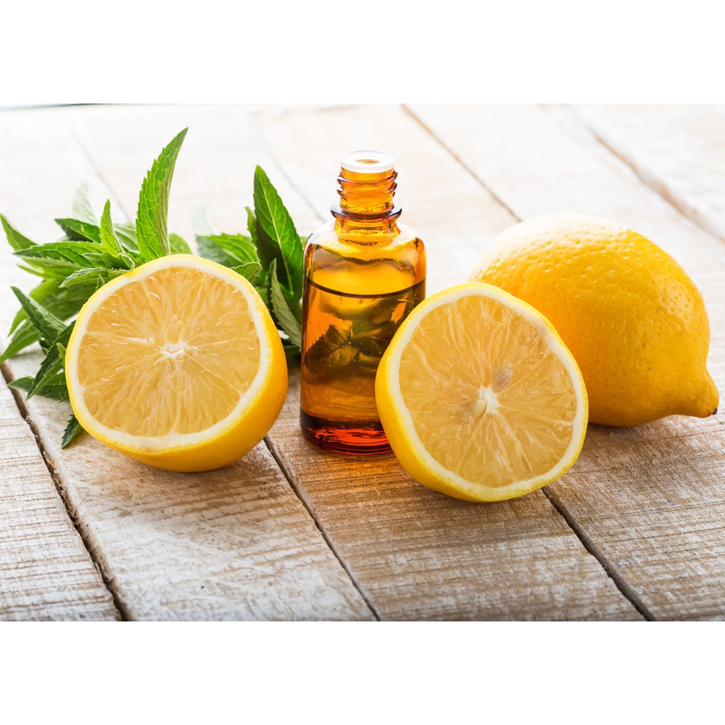 Tinh Dầu Chanh Tây Thiên Nhiên dịu da mụn, thư giãn, thanh lọc không khí Citrus Limon Essential Oil AloAroma
