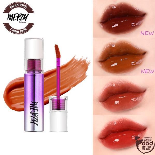 ( Mypham35 ) SALE SỐC Son Tint Bóng Cho Đôi Môi Căng Mọng Merzy Aurora Dewy Tint 5.5g trangtushin | BigBuy360 - bigbuy360.vn