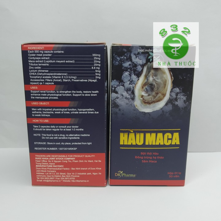 HÀU MACA - Hỗ trợ làm chậm quá trình mãn dục nam