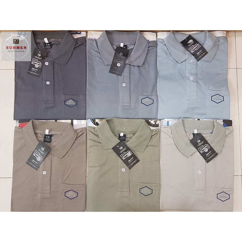 [HCM]Áo Thun Nam Cổ Trụ Trung Niên Cotton Loại Trơn From Rộng Tay Lỡ SUNMEN ATNTN003 Đủ Màu Size Từ 50 - 85kg | BigBuy360 - bigbuy360.vn