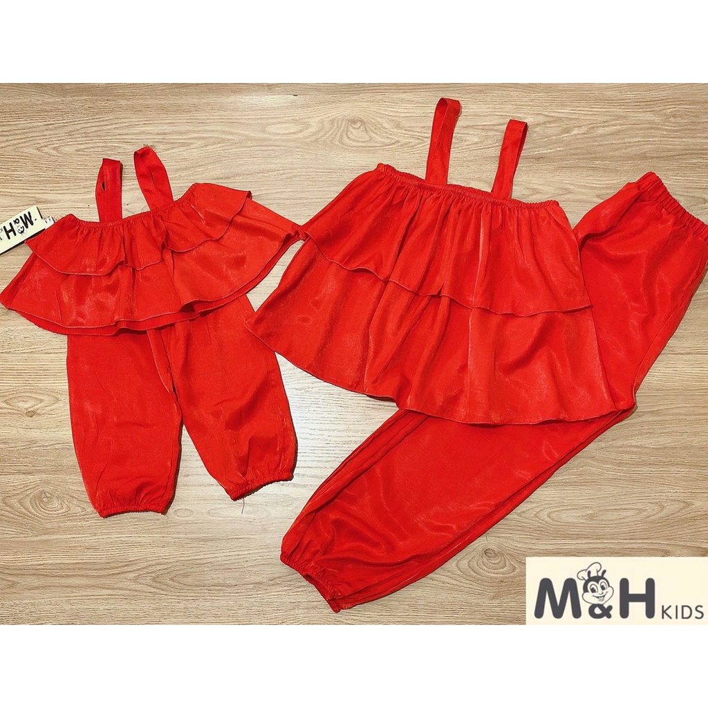 bộ đũi tầng mẹ con thời trang