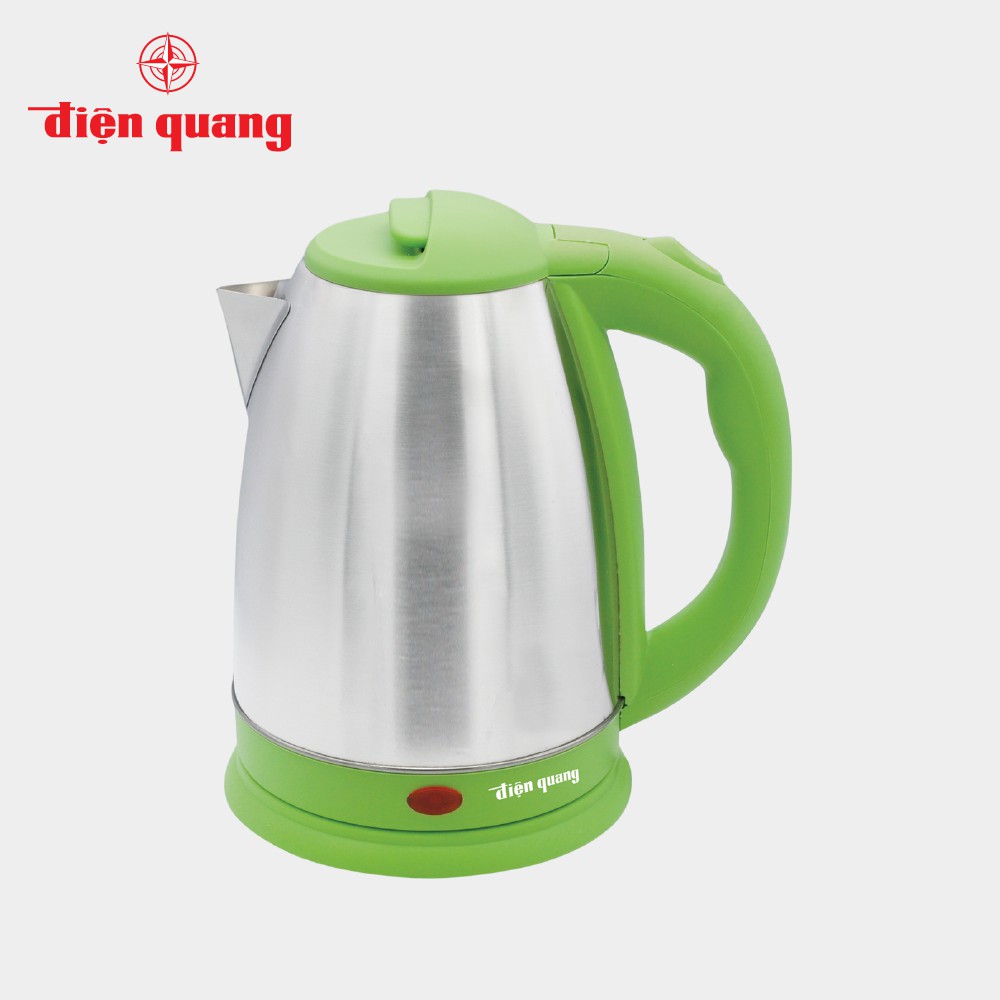 Ấm đun nước siêu tốc Điện Quang ĐQ EKT07 1518 GR (1500W, 1.8L, INOX 201, nhựa PP, màu xanh)