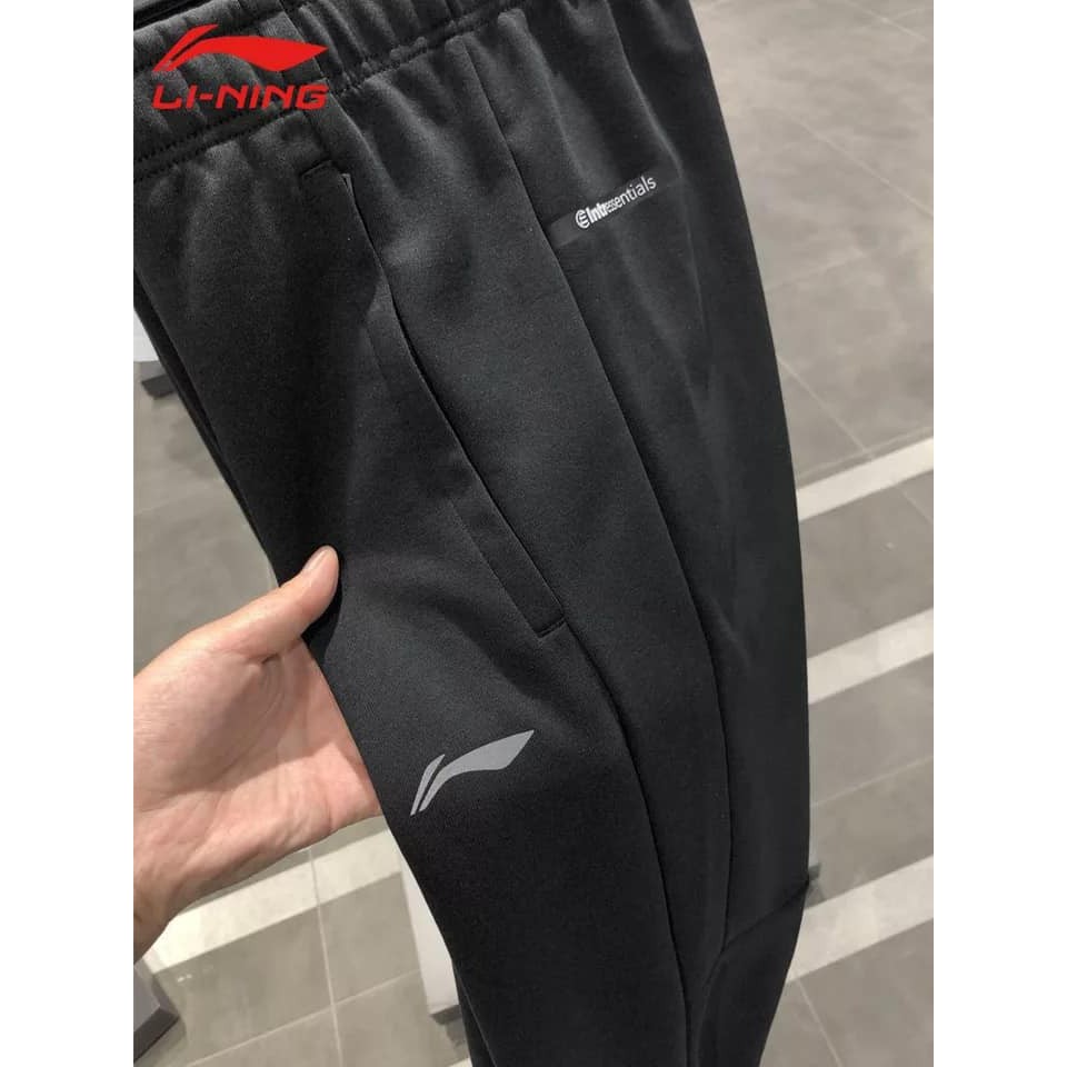 Quần thể thao nỉ Lining bó gấu
