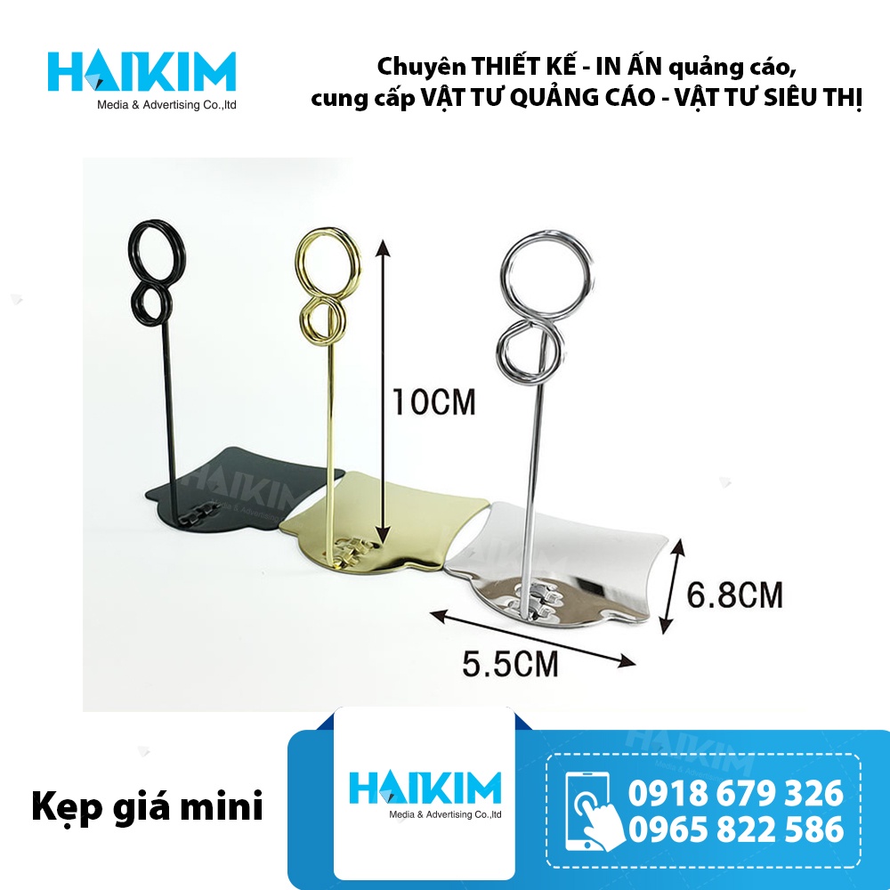 Chân đế sắt mini, chân kẹp giá sản phẩm. chân đế inox. - CDM