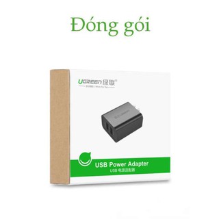 Củ sạc 2 cổng USB UGREEN CD104 20384