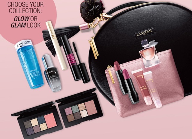 bộ sản phẩm lancome