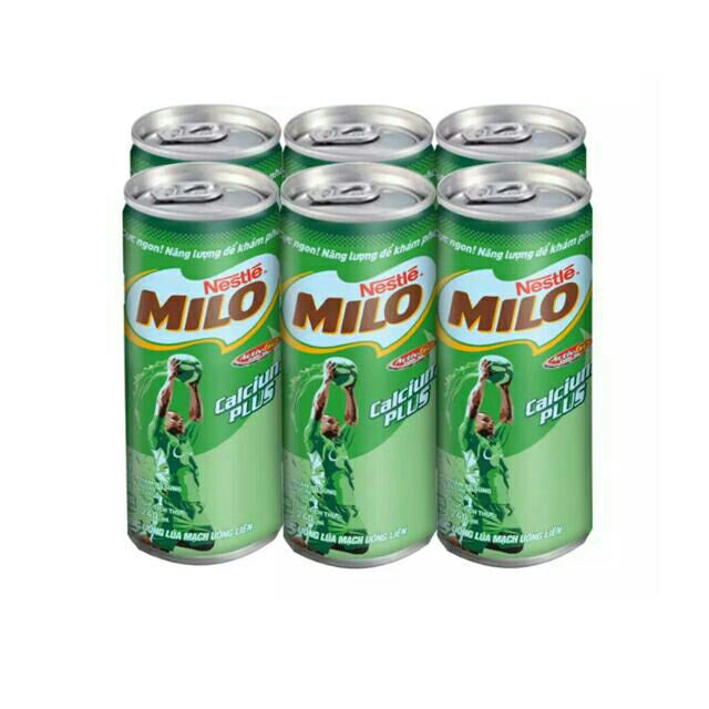 Milo lốc 6 lon giá sỉ