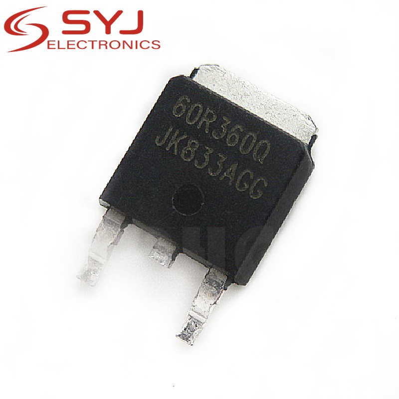 Bộ 10 Linh Kiện Điện Tử Ipd60R360P Ipd60R360 60r360p 60r360q 60r360 To-252