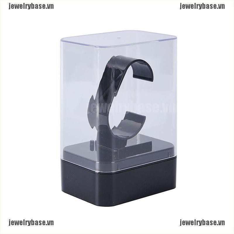 [Base] 1x plastic watch display holder stand rack showcase tool stand case winder [VN]