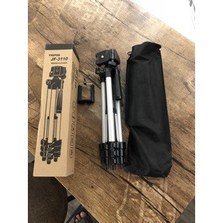 Giá đỡ 3 chân máy chụp ảnh Tripod TF-3110 + Miếng kẹp điện thoạite | BigBuy360 - bigbuy360.vn