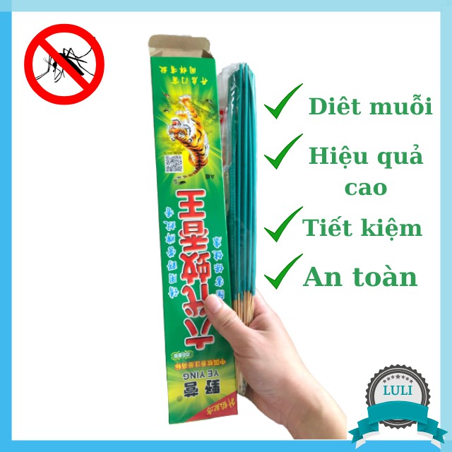 [Ảnh Thật]Nhang Hương Diệt Đuổi Muỗi An Toàn,Không Mùi, Không Độc Hại, Dễ Dàng Sử Dụng