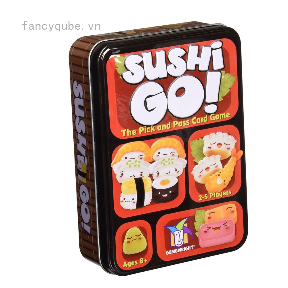 Bộ bài Sushi Go! đa sắc giúp giải trí hiệu quả cho gia đình