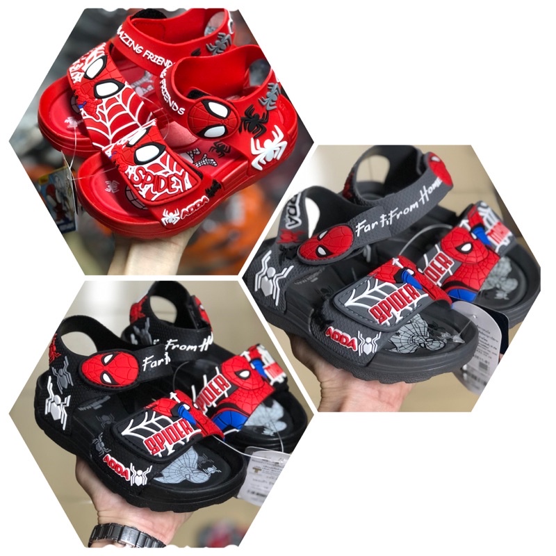 Giày sandal bé trai siêu nhân 32e14 ThaiLan siêu nhẹ