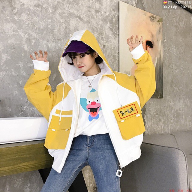 🌵 𝐓𝐡𝐞𝐔𝐥𝐳𝐳𝐚𝐧𝐠 🌵 CM Áo Khoác Dù Phối Tay Túi Hộp (Kèm Video, Hình Thật) | BigBuy360 - bigbuy360.vn