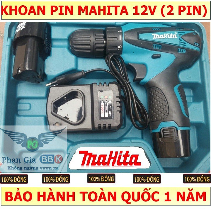 KHOAN MAKITA 12V - MÁY 2 PIN